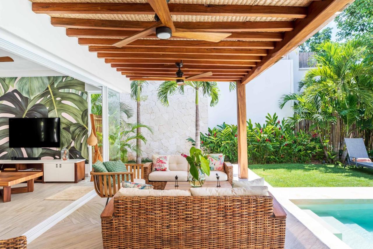Villa Ek'Balam & Villa Flamingo, Luxury Villas, Private Pool, Private Garden, Jacuzzi, 24H Security Тулум Екстер'єр фото