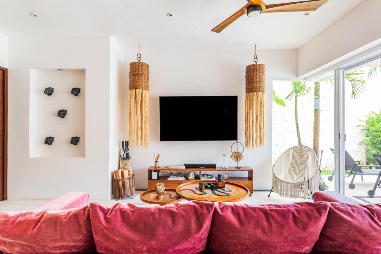 Villa Ek'Balam & Villa Flamingo, Luxury Villas, Private Pool, Private Garden, Jacuzzi, 24H Security Тулум Екстер'єр фото