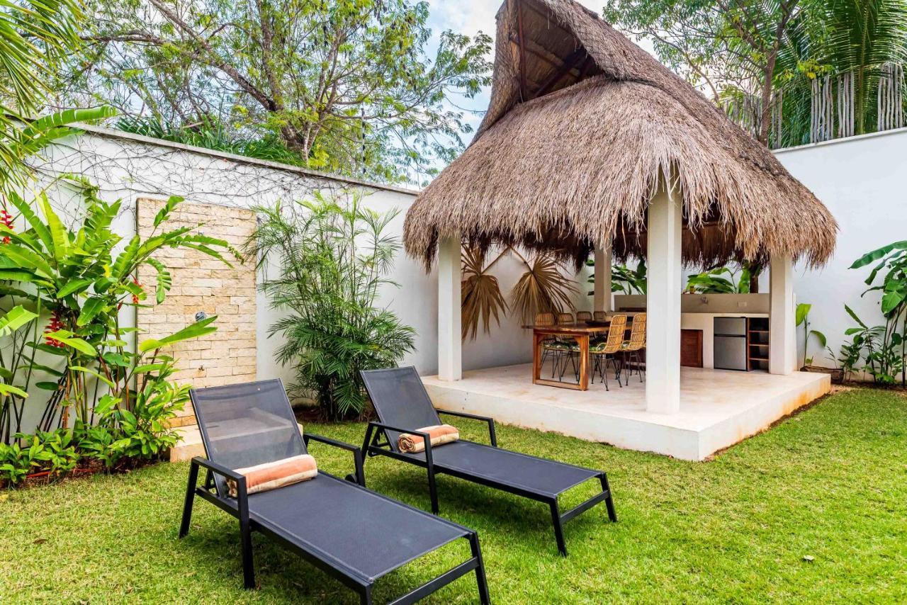 Villa Ek'Balam & Villa Flamingo, Luxury Villas, Private Pool, Private Garden, Jacuzzi, 24H Security Тулум Екстер'єр фото