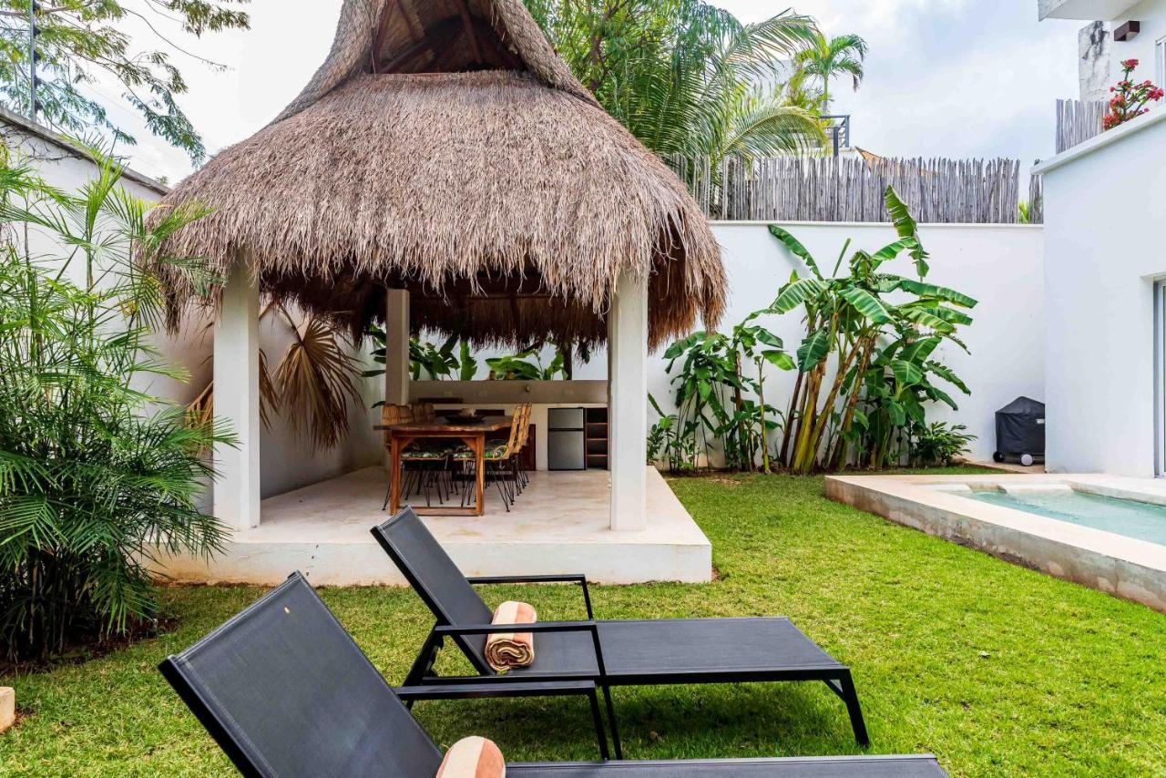 Villa Ek'Balam & Villa Flamingo, Luxury Villas, Private Pool, Private Garden, Jacuzzi, 24H Security Тулум Екстер'єр фото